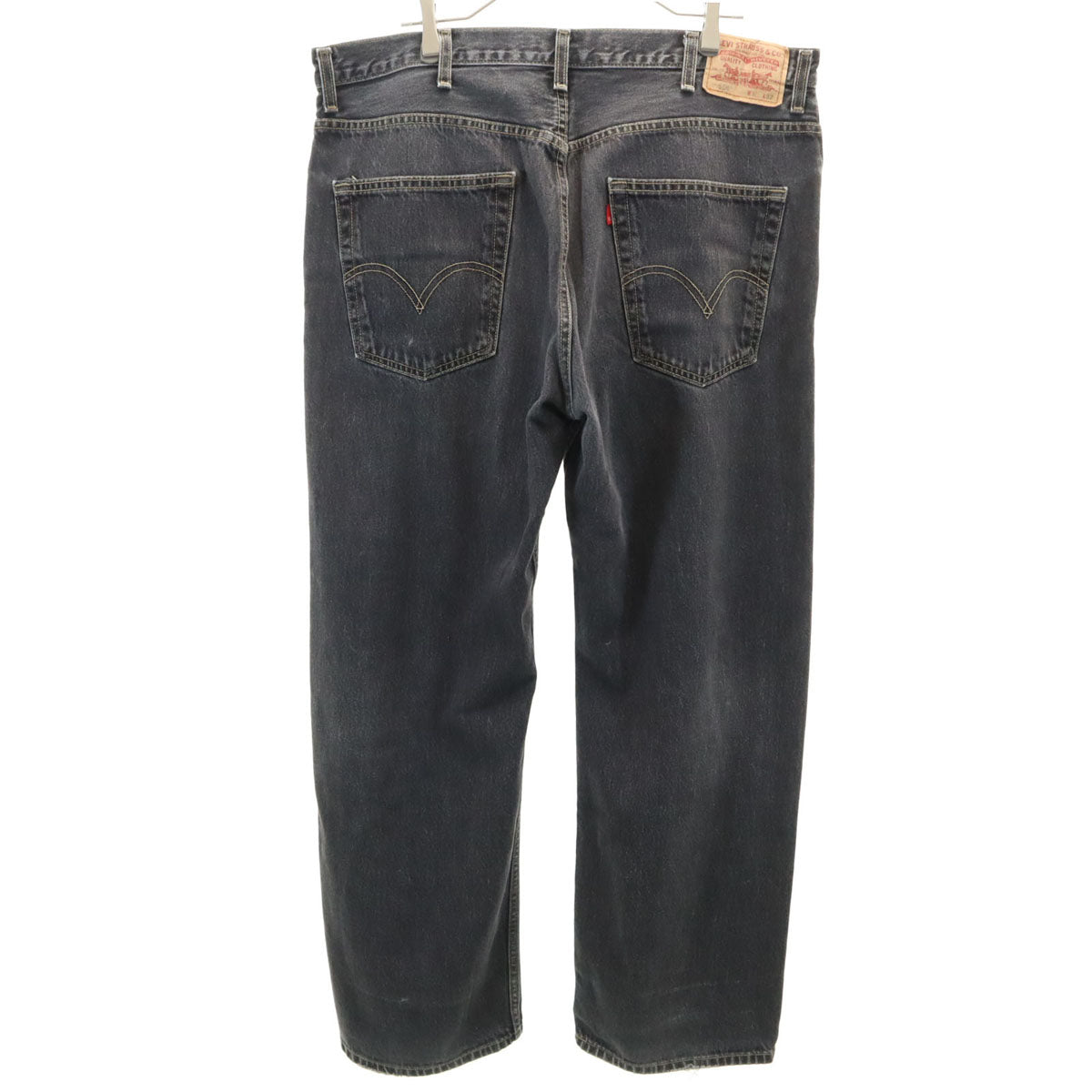 Levi's リーバイス 569 ルーズ ストレートデニムパンツ w38 グレー ジーンズ メンズ
