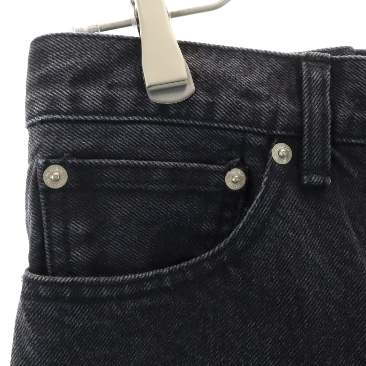 美品 Mr.GENTLEMAN ミスタージェントルマン 日本製 デニムパンツ w32 グレー ジーンズ メンズ