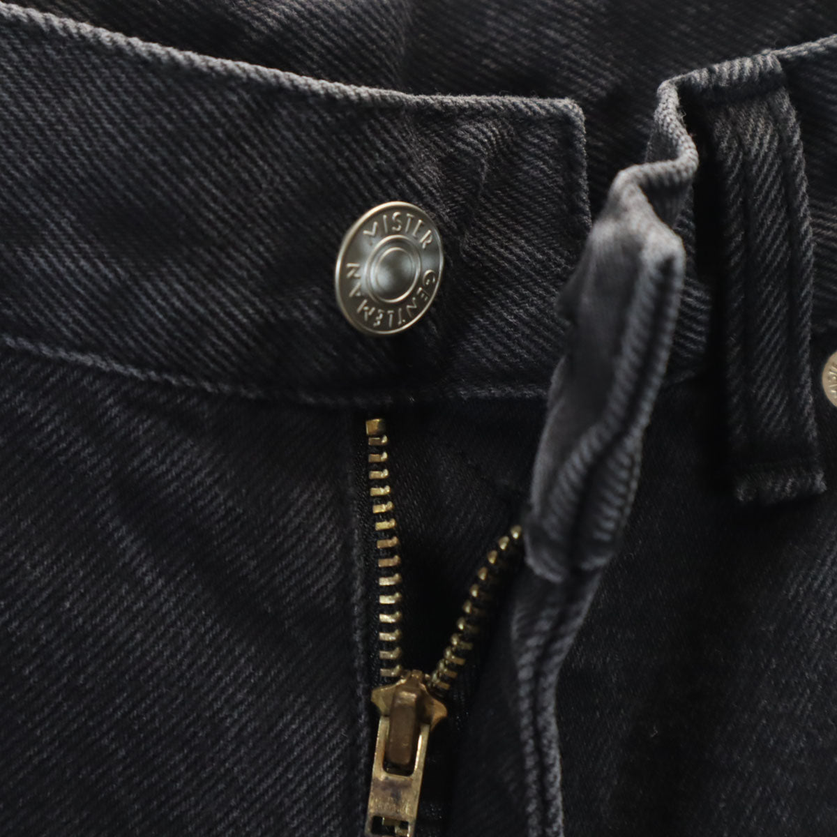 美品 Mr.GENTLEMAN ミスタージェントルマン 日本製 デニムパンツ w32 グレー ジーンズ メンズ