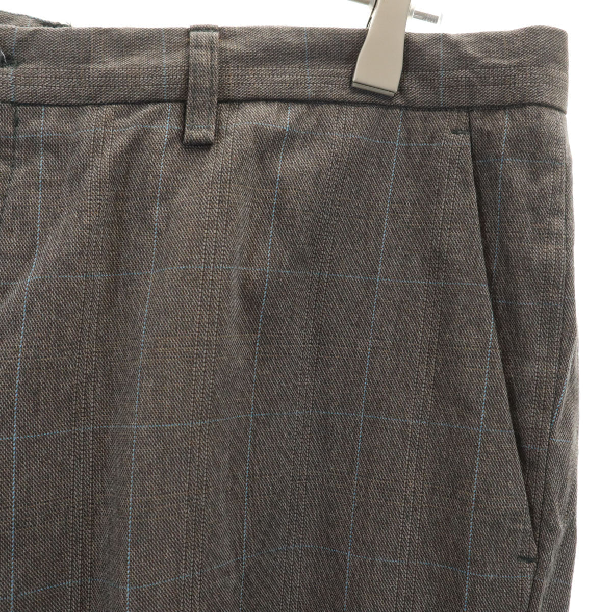 ETRO エトロ イタリア製 コットンパンツ 52 ブラウン系 メンズ