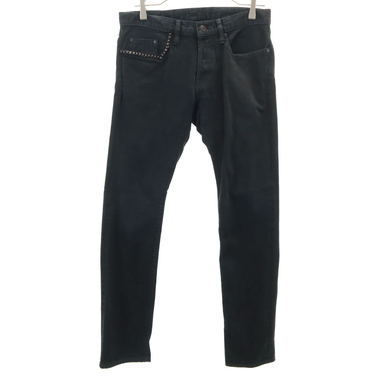 HYSTERIC GLAMOUR ヒステリックグラマー 日本製 スタッズ デニムパンツ w30 ブラック メンズ