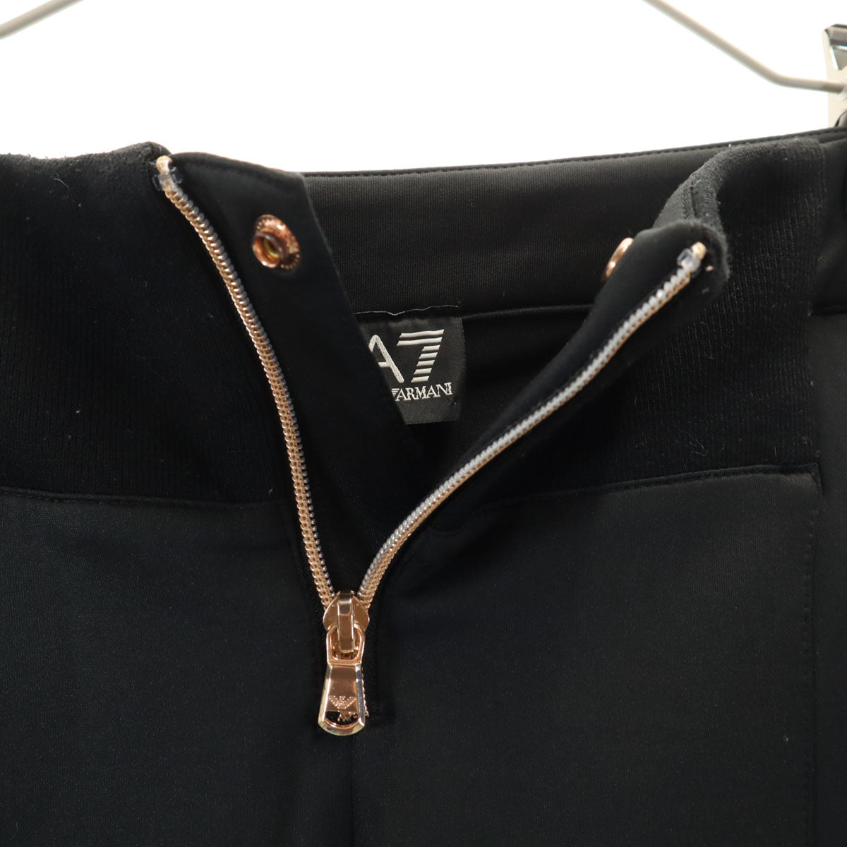 Emporio Armani エンポリオアルマーニ ロングパンツ M ブラック EA7 レディース