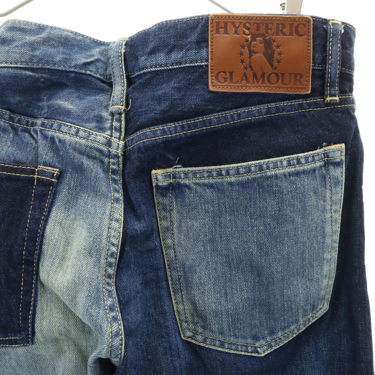 HYSTERIC GLAMOUR ヒステリックグラマー 日本製 スタッズ デニムパンツ w29 インディゴ系 ジーンズ メンズ