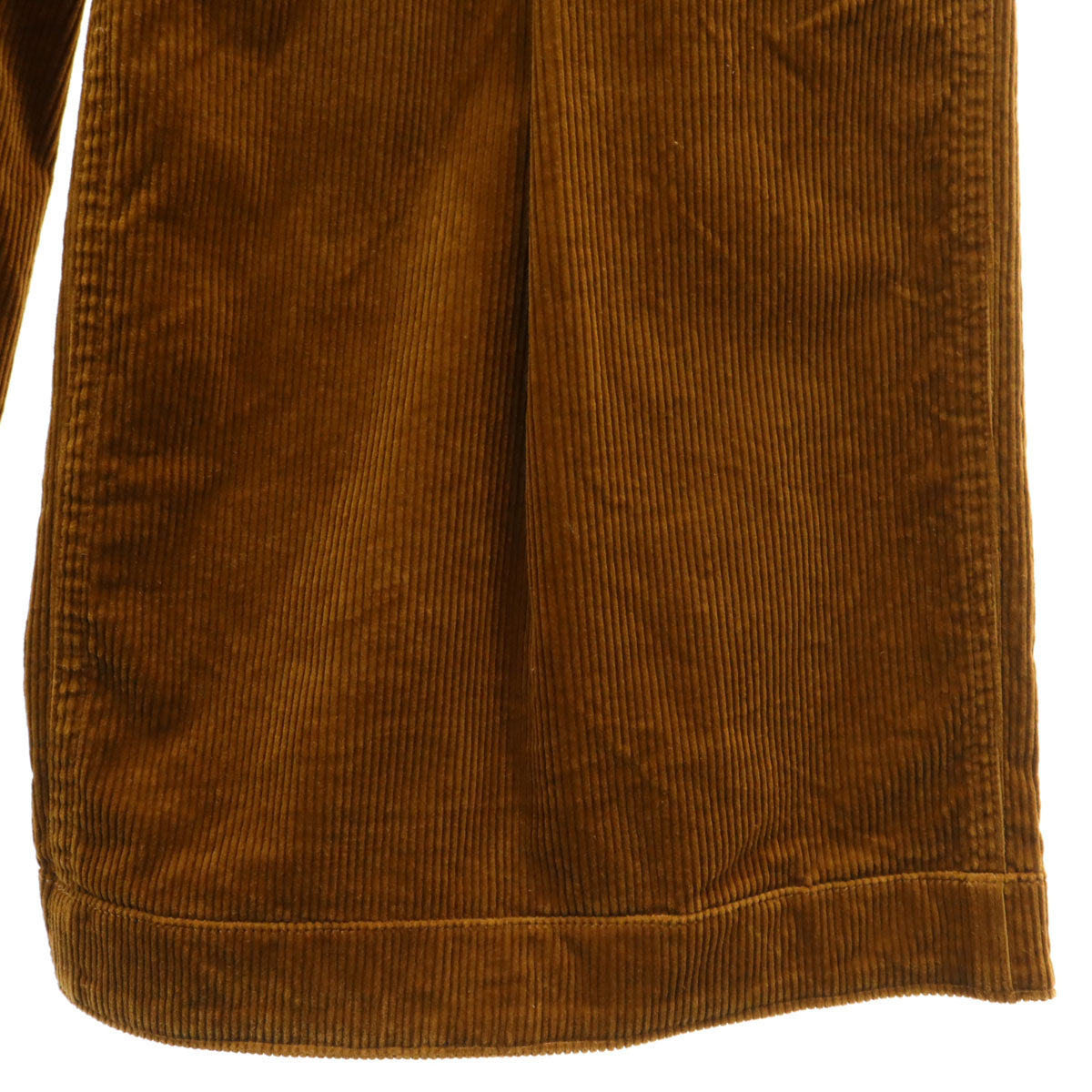 Gramicci グラミチ クロップド コーデュロイ バギーパンツ M キャメル系 アウトドア レディース