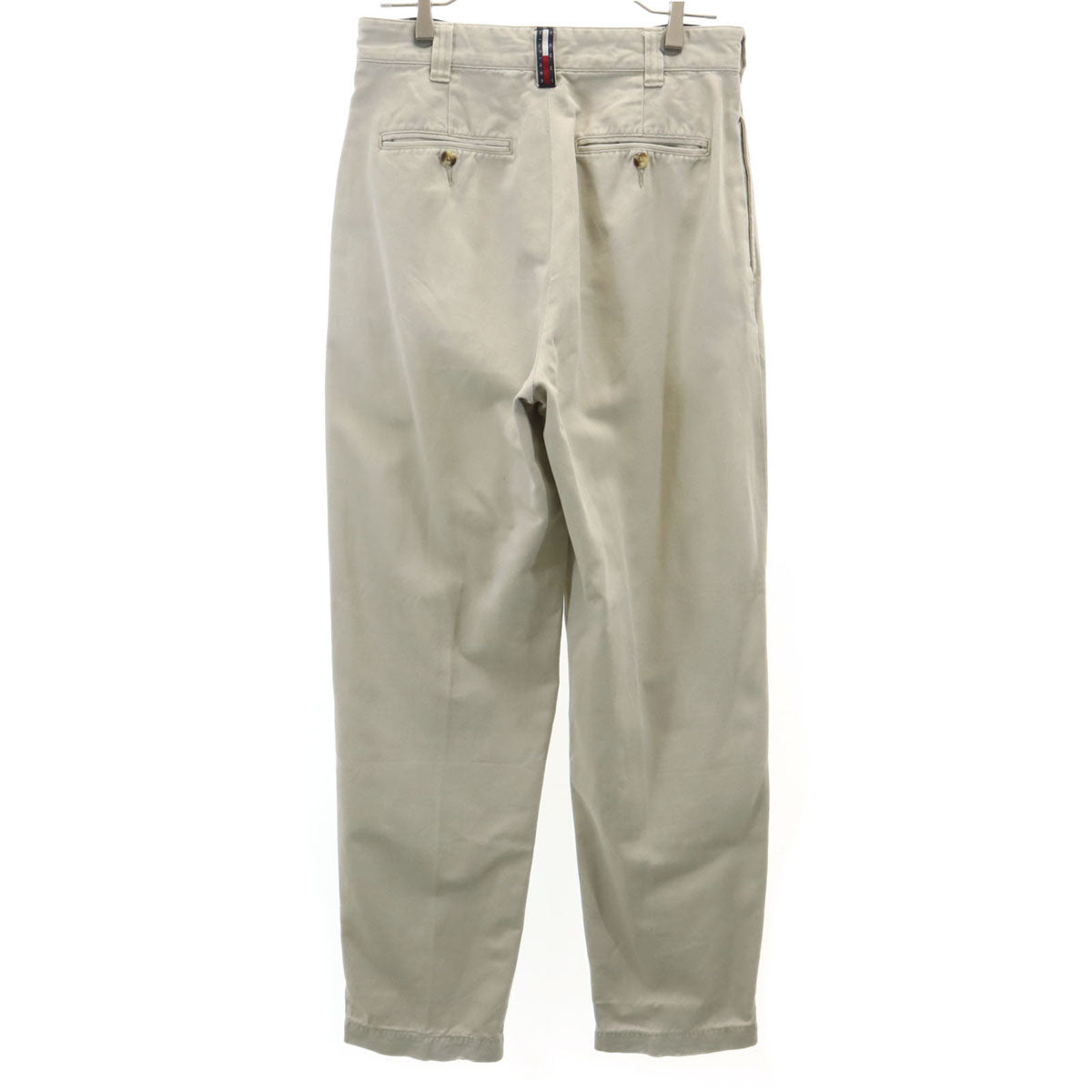 TOMMY HILFIGER トミーヒルフィガー 90s オールド ロングパンツ w30 グレージュ系 メンズ
