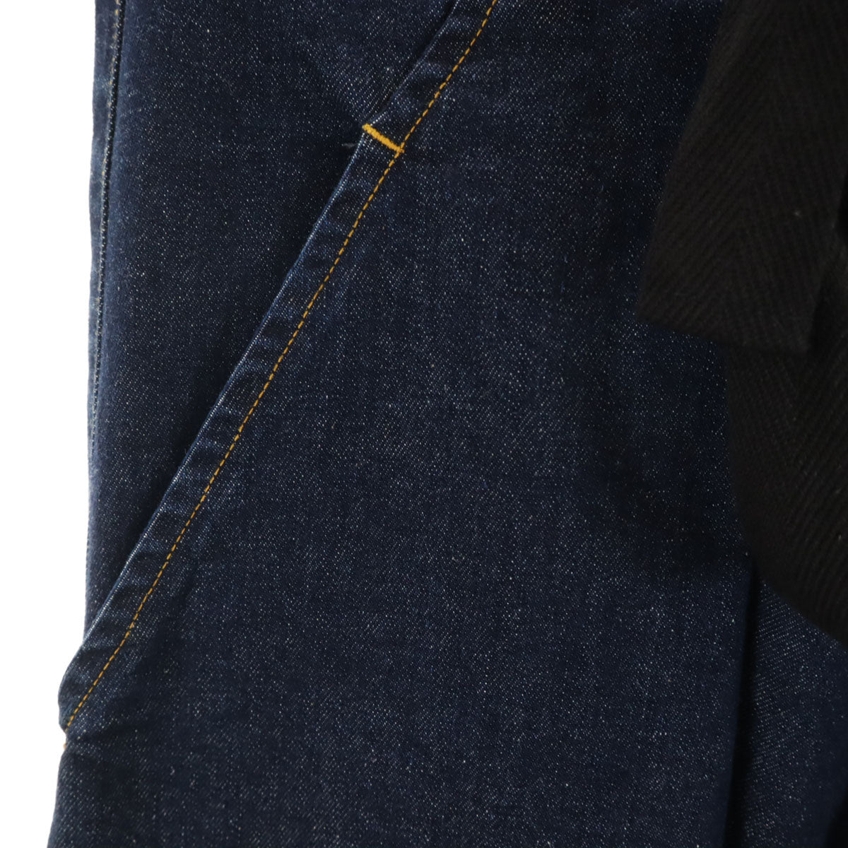 LIMI feu リミフゥ 日本製 ハイウエスト ワイドデニムパンツ S インディゴ ジーンズ レディース