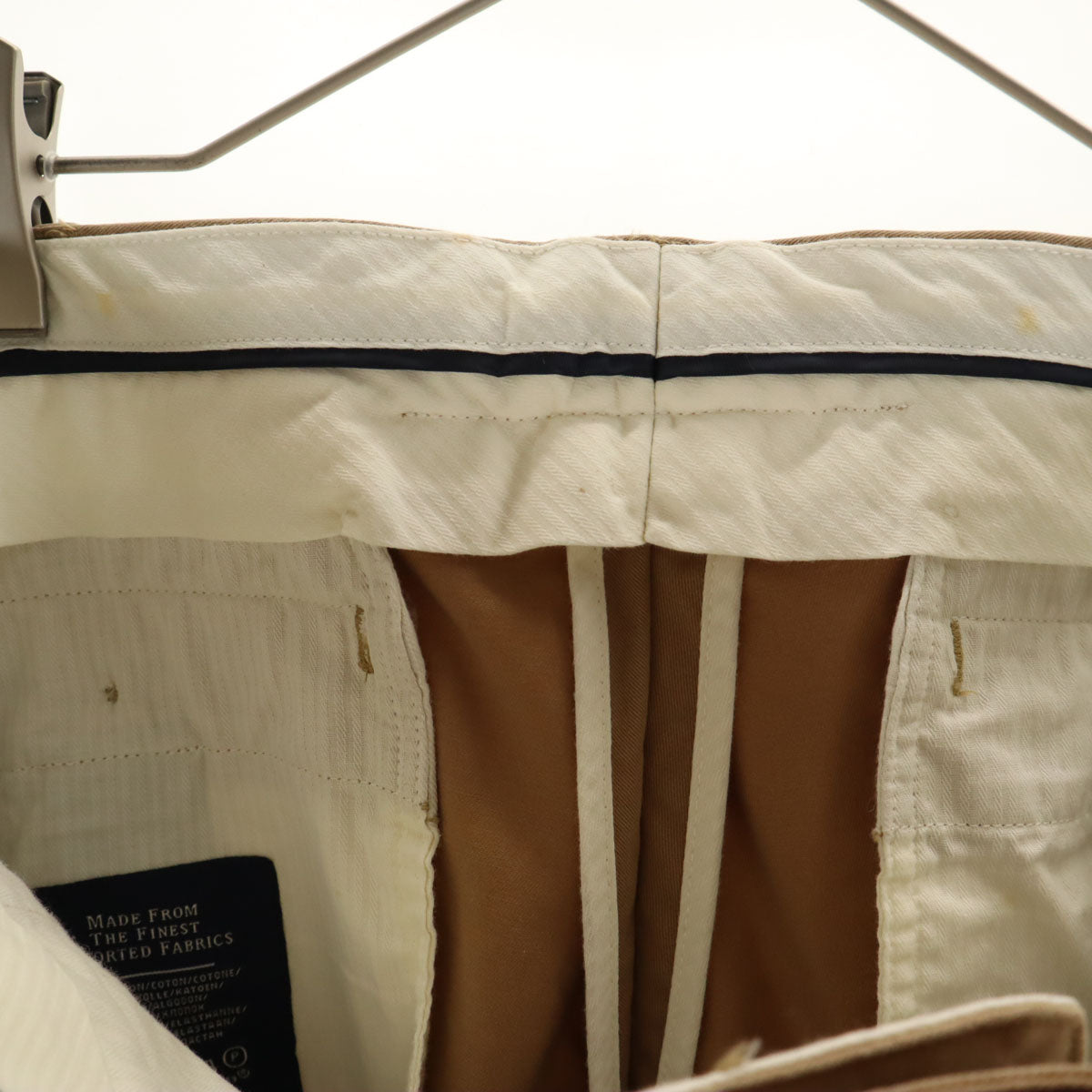 Polo by Ralph Lauren ポロバイラルフローレン 未使用 ストレッチ カスタムフィット パンツ W32 ベージュ メンズ