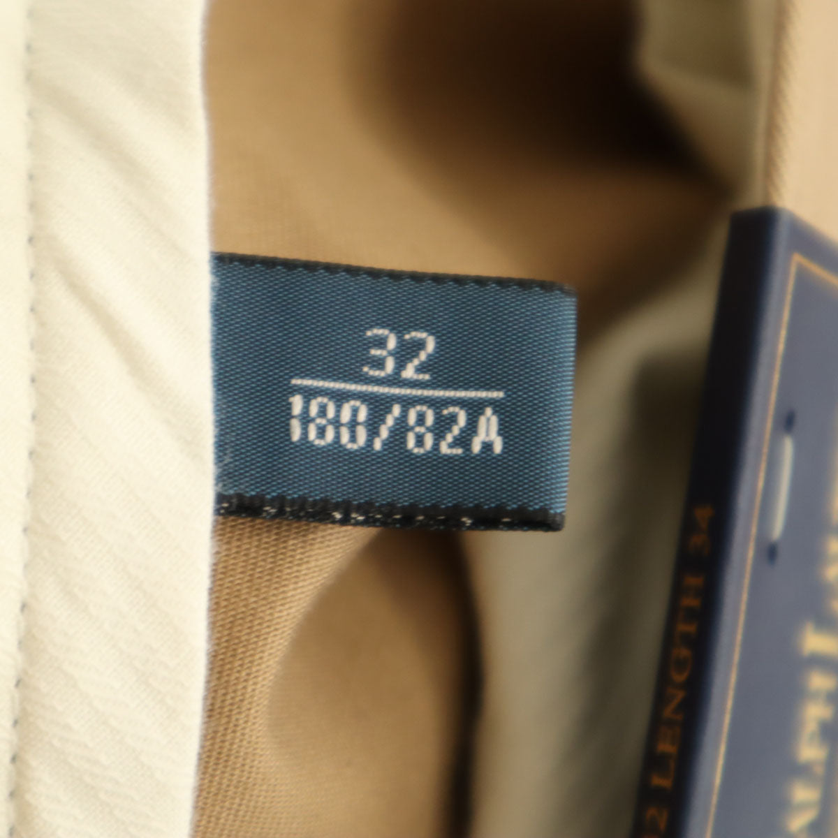 Polo by Ralph Lauren ポロバイラルフローレン 未使用 ストレッチ カスタムフィット パンツ W32 ベージュ メンズ