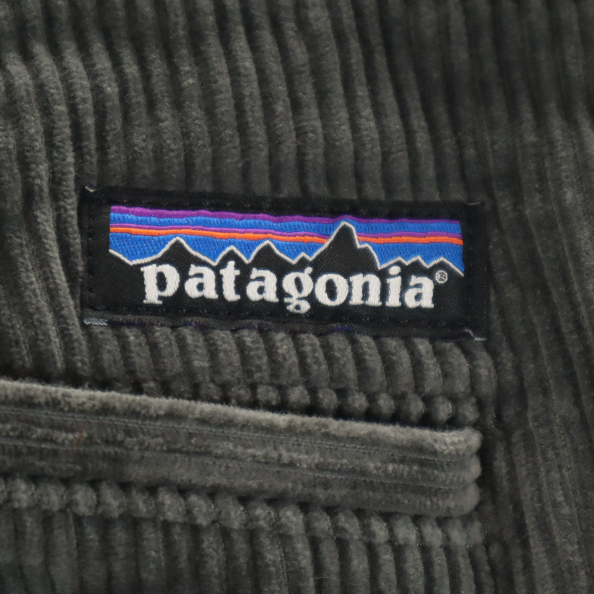 patagonia パタゴニア コーデュロイパンツ W30 チャコールグレー 56606FA19 アウトドア メンズ