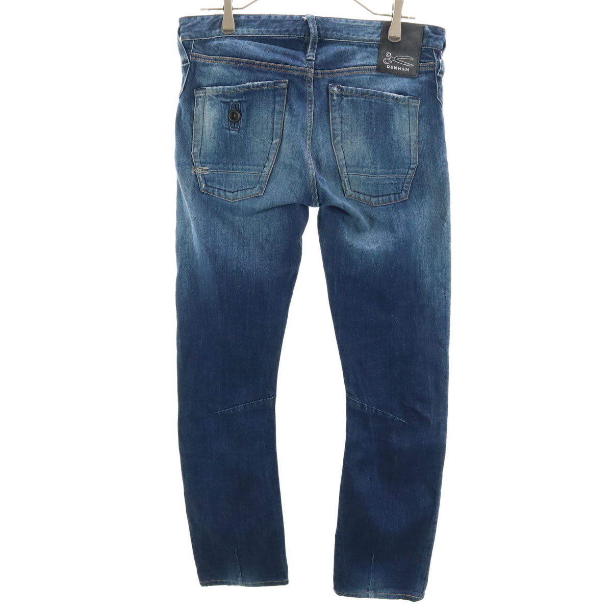 DENHAM デンハム SKIN スリムデニムパンツ W30 ウォッシュブルー ジーンズ メンズ
