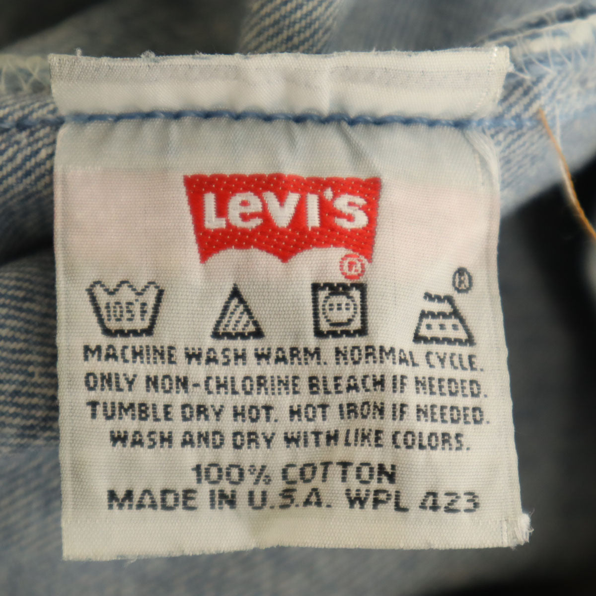 Levi's リーバイス 90s 501 USA製 オールド ストレートデニムパンツ W36 ウォッシュブルー ジーンズ メンズ