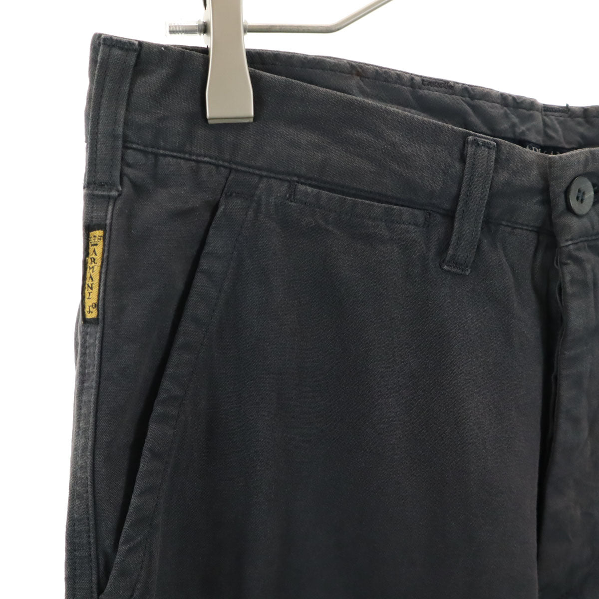 ARMANI JEANS アルマーニジーンズ 90s イタリア製 オールド ワークパンツ 48 チャコールグレー メンズ