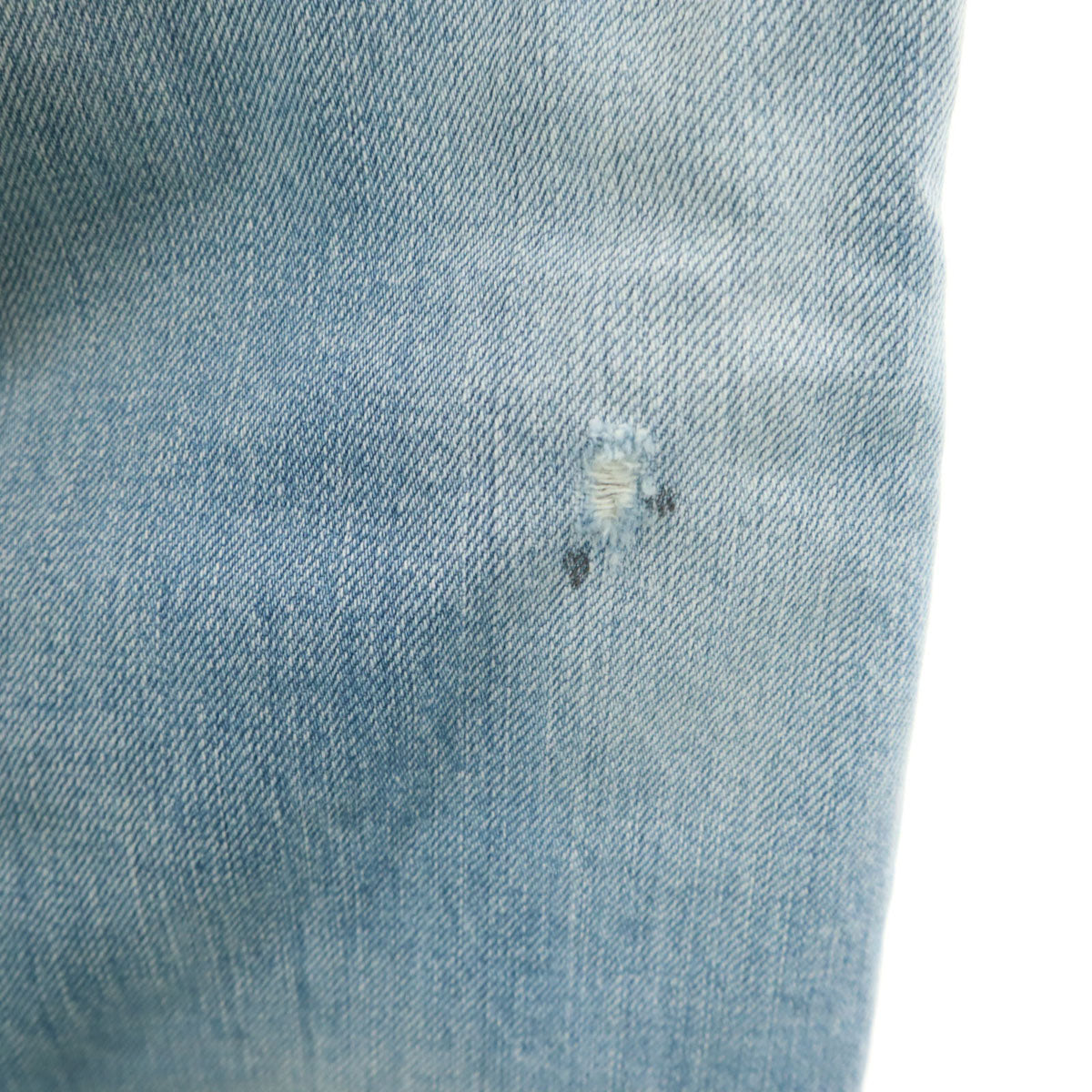 DENHAM デンハム ヴィンテージ加工 スリムデニムパンツ W29 ブルー ジーンズ メンズ