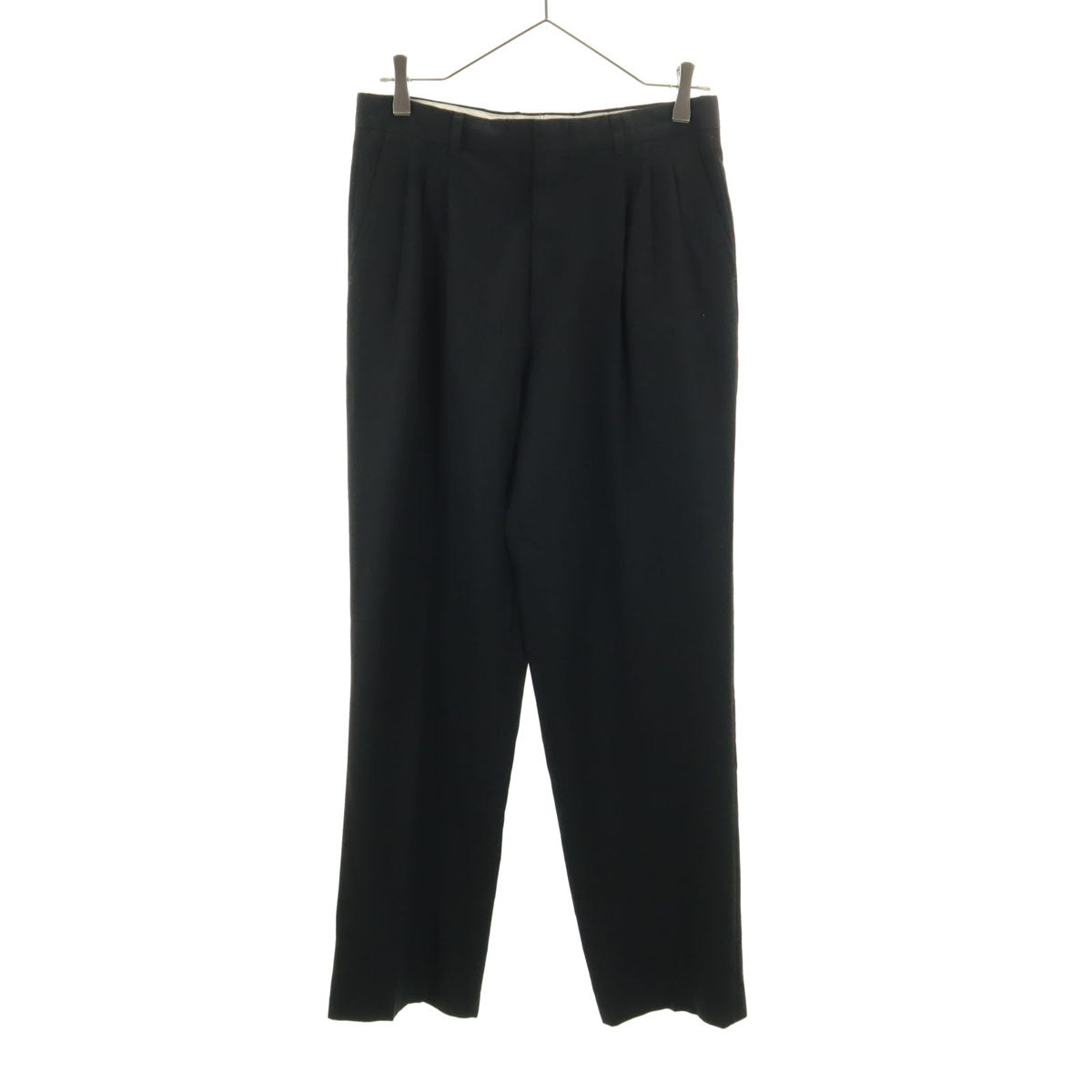 80s ロケットタロン ヴィンテージ スラックスパンツ ブラック TALONジップ メンズ