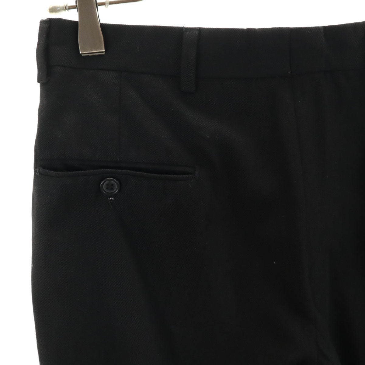 80s ロケットタロン ヴィンテージ スラックスパンツ ブラック TALONジップ メンズ