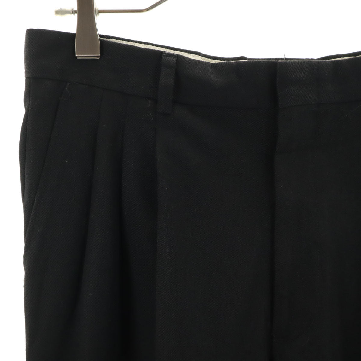 80s ロケットタロン ヴィンテージ スラックスパンツ ブラック TALONジップ メンズ