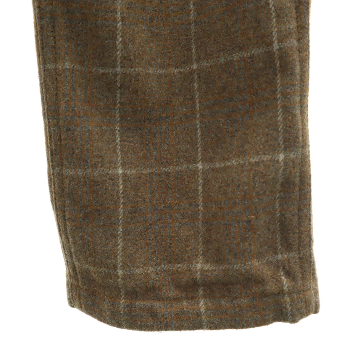 Gramicci グラミチ ウールブレンド チェック柄 アウトドアパンツ M グレー クライミング メンズ