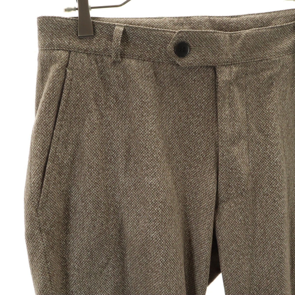 ARMANI アルマーニ 総柄 パンツ 48 カーキ系 メンズ