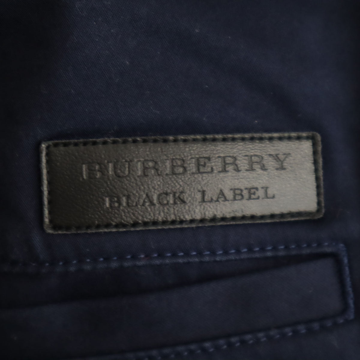 BURBERRY BLACK LABEL バーバリーブラックレーベル ロングパンツ 85 ネイビー 三陽商会 メンズ
