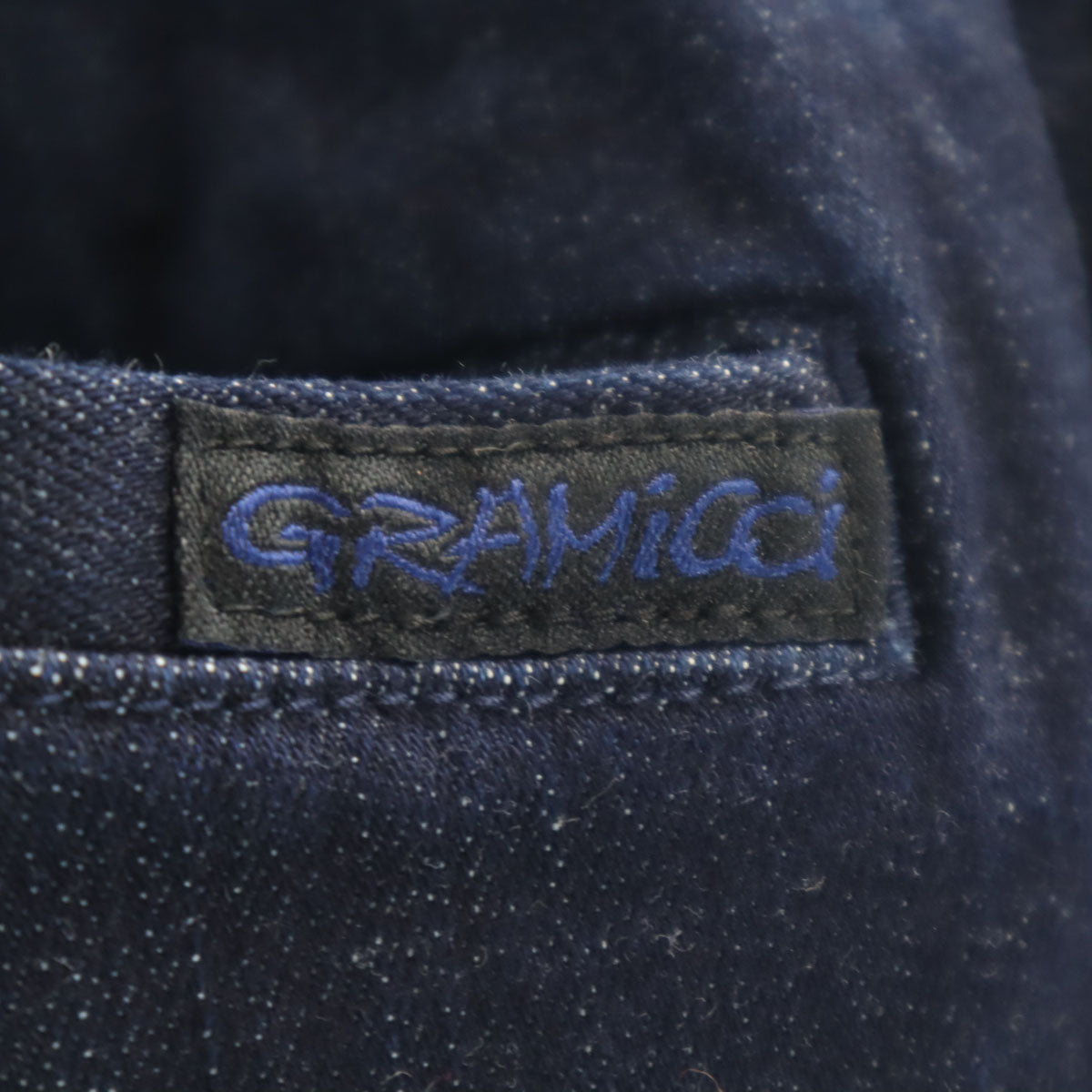 未使用 Gramicci グラミチ SHIPS any シップスエニィ別注 ルーズテーパード デニムパンツ S インディゴ ジーンズ ストレッチ アウトドア メンズ