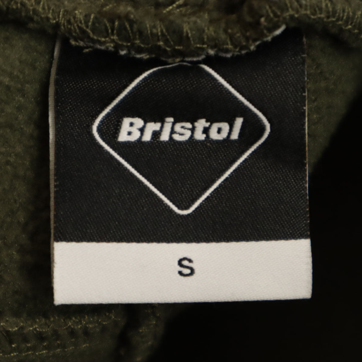 Bristol ブリストル フリース イージーパンツ S カーキ メンズ