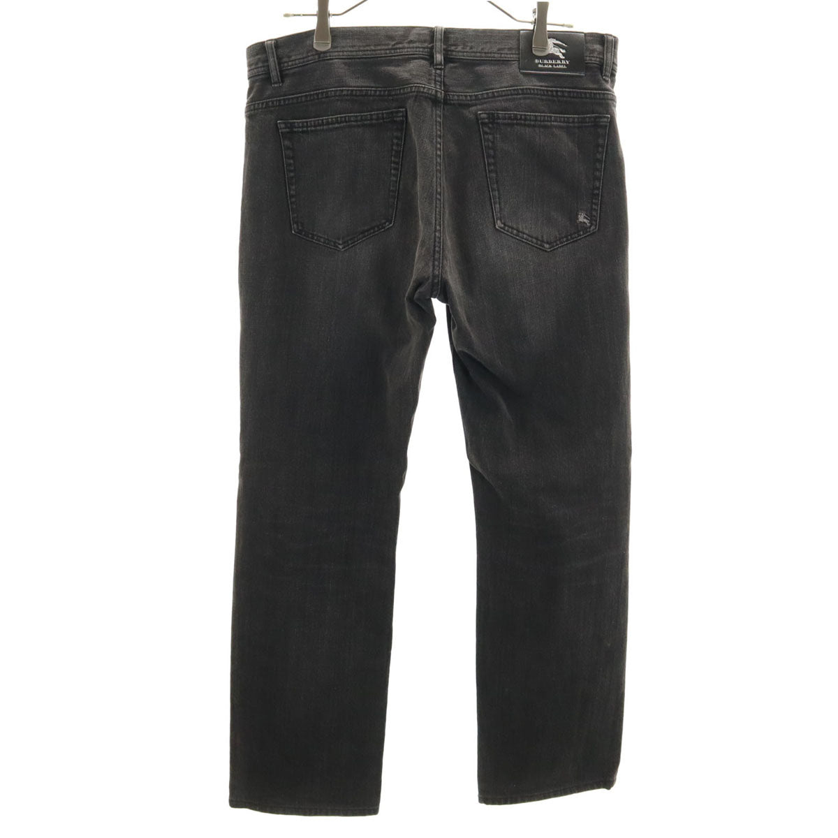 BURBERRY BLACK LABEL バーバリーブラックレーベル ストレートデニムパンツ 82 ブラック系 三陽商会 ジーンズ メンズ