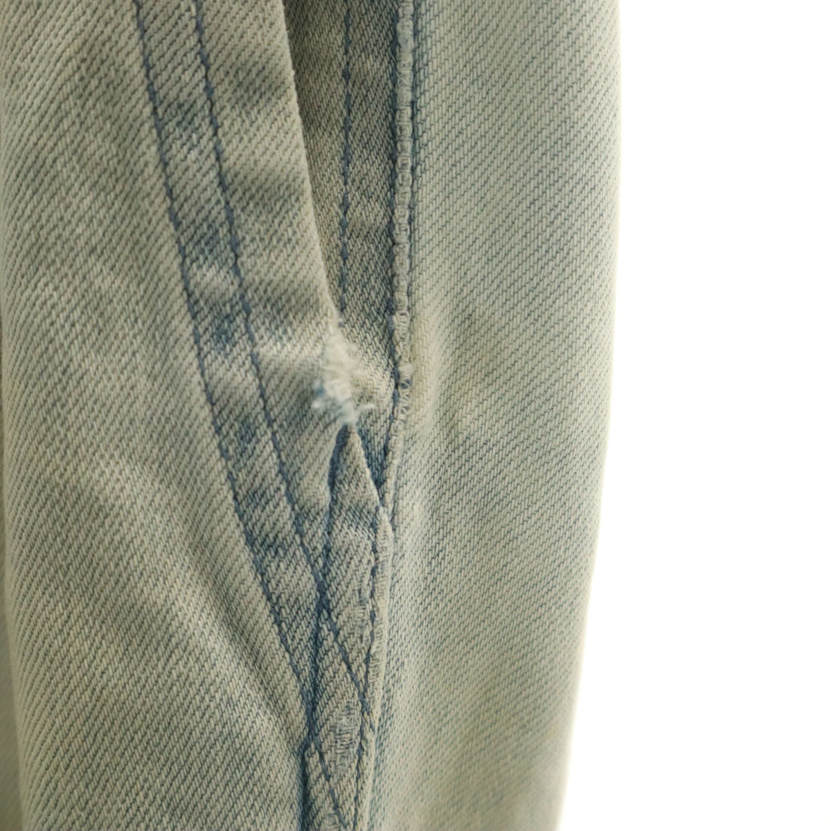 Gramicci グラミチ FREAK'S STORE フリークスストア別注 スリムファティーグ デニムパンツ M アイスブルー ジーンズ メンズ