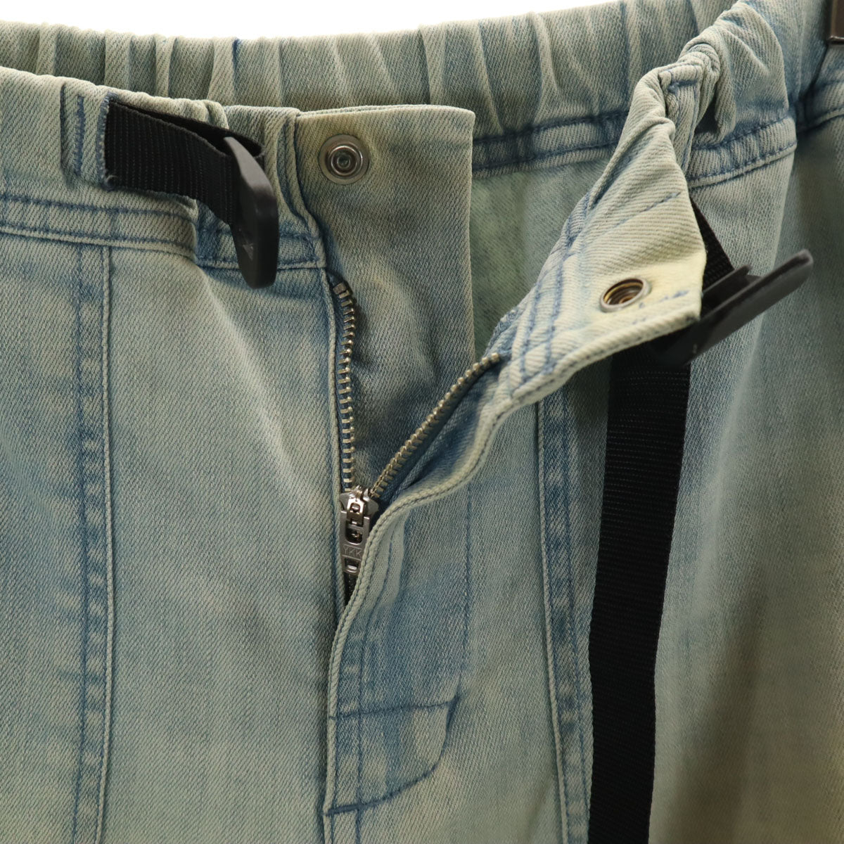 Gramicci グラミチ FREAK'S STORE フリークスストア別注 スリムファティーグ デニムパンツ M アイスブルー ジーンズ メンズ