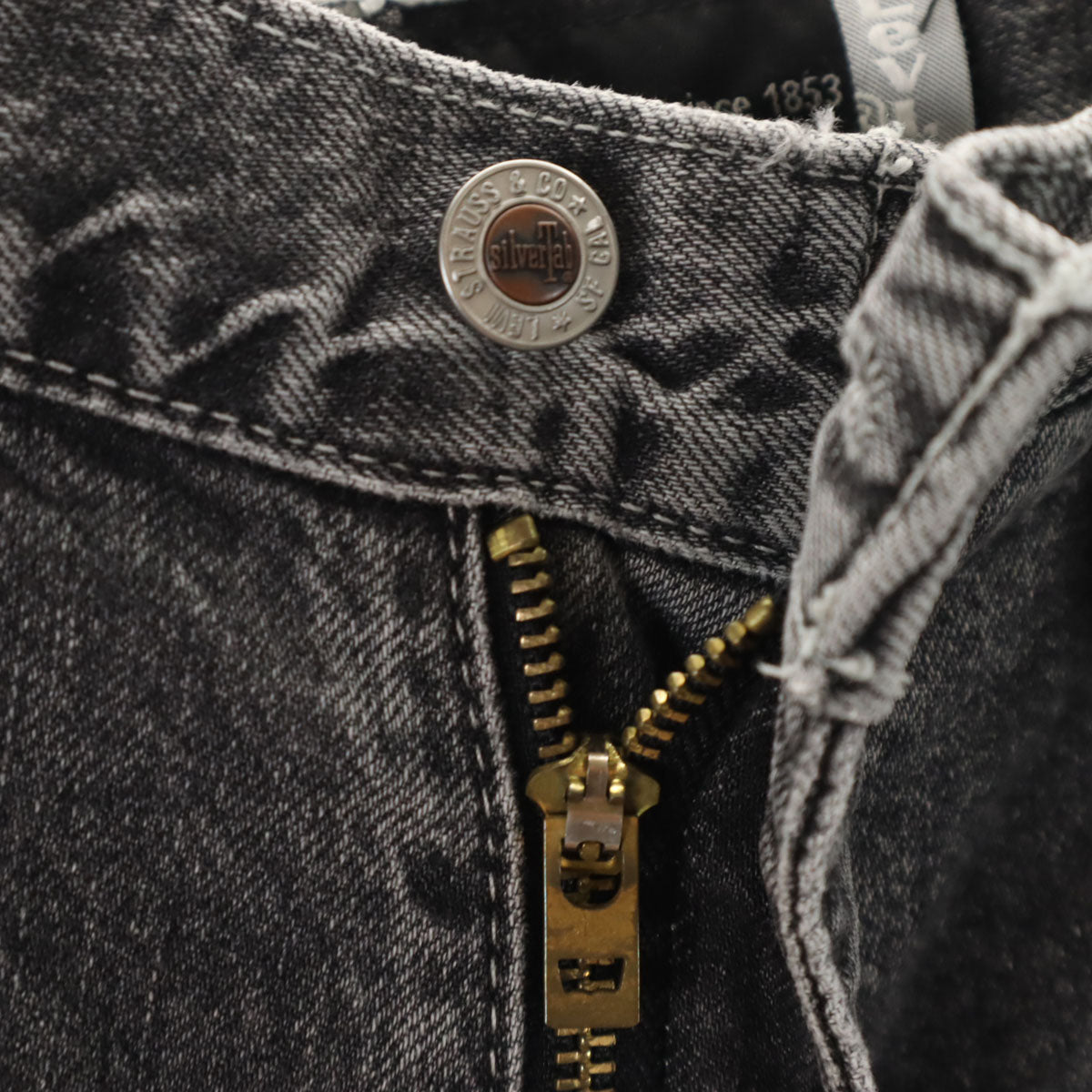 Levi's リーバイス シルバータブ バギー デニムパンツ W30 ブラック系 ジーンズ メンズ