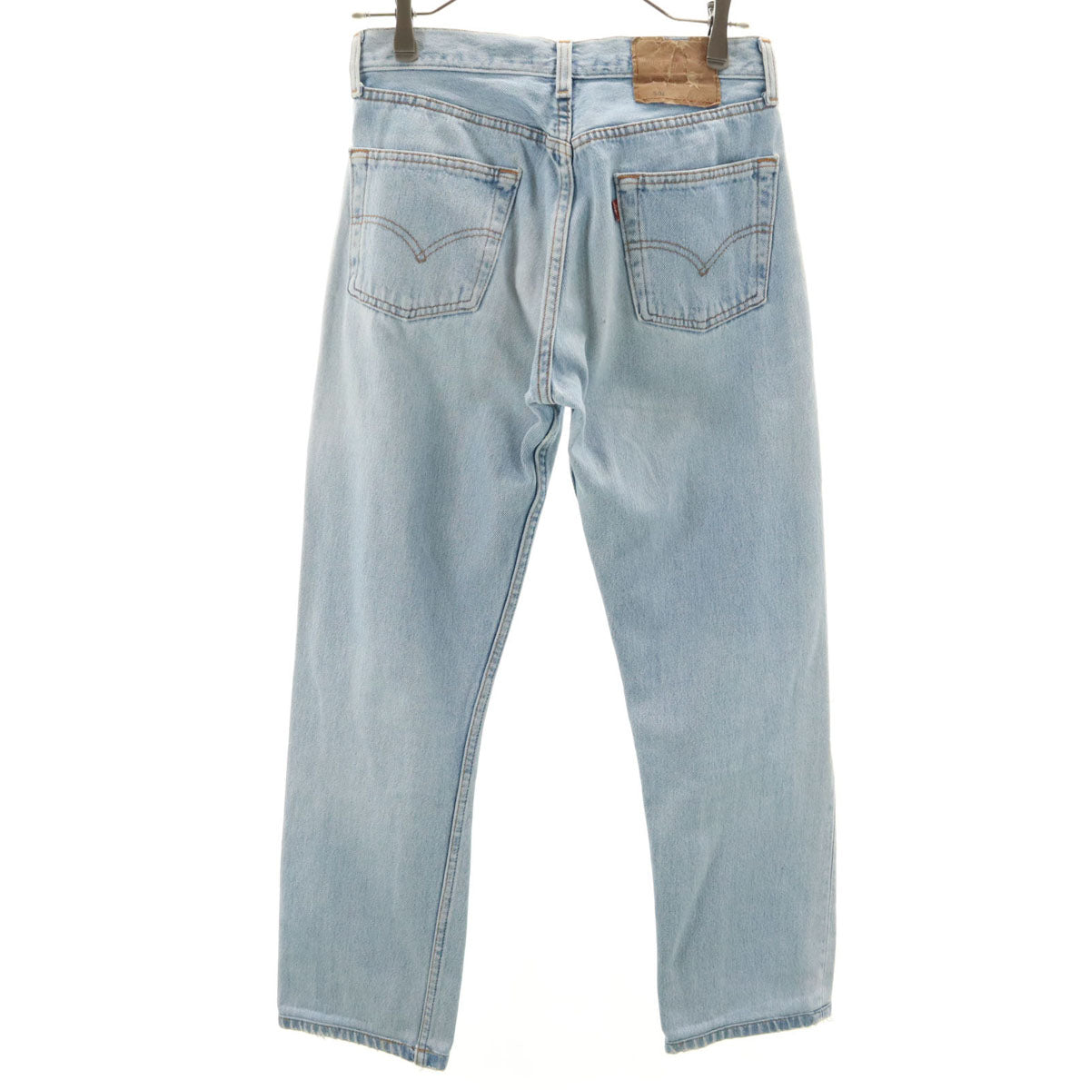 Levi's リーバイス 90s 501 USA製 オールド ストレートデニムパンツ W30 アイスブルー ジーンズ レディース