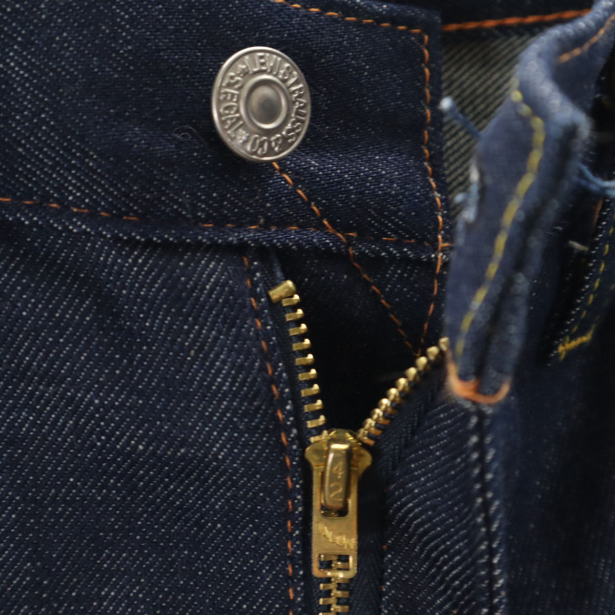 Levi's リーバイス 701 ビッグE ストレートデニムパンツ W28 インディゴ ジーンズ 赤耳 セルビッチ レディース