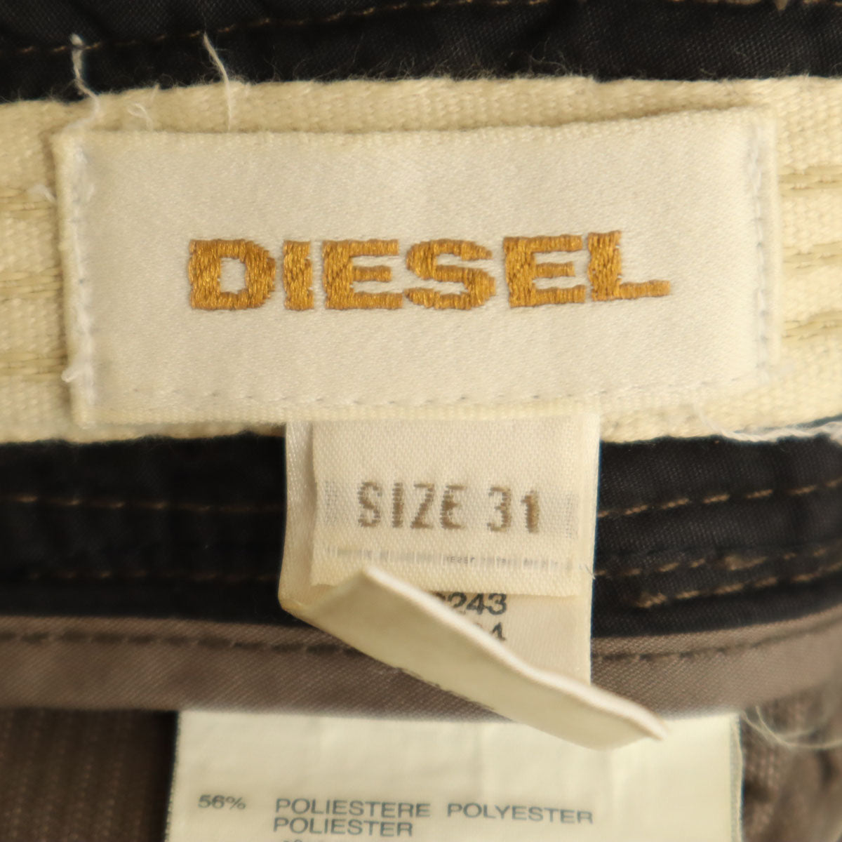 DIESEL ディーゼル コーデュロイパンツ W31 ブラウン メンズ