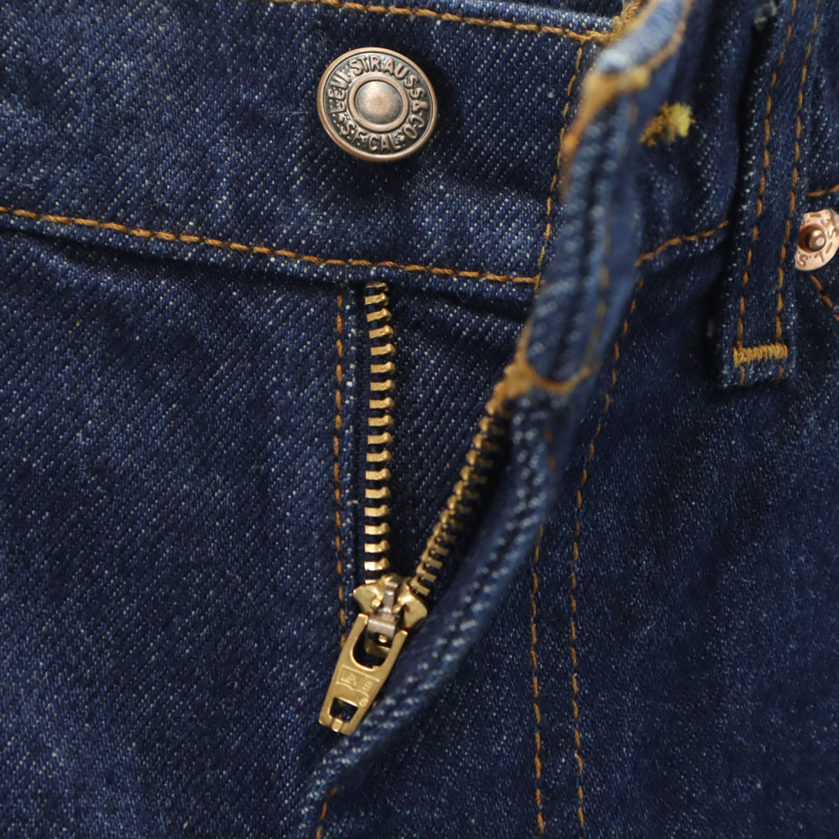 Levi's リーバイス 90s フラッシャー付き 506-0217 オールド デッドストック スリムデニムパンツ W29 インディゴ ジーンズ レディース