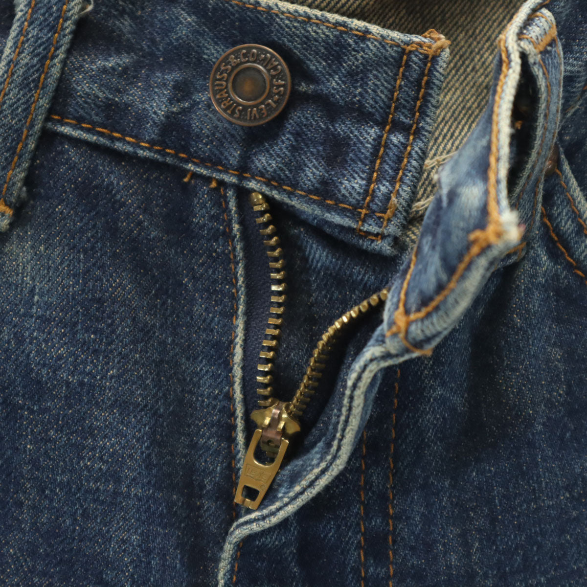 Levi's リーバイス 90s 517 日本製 オールド ブーツカットデニムパンツ W27 インディゴブルー ジーンズ レディース