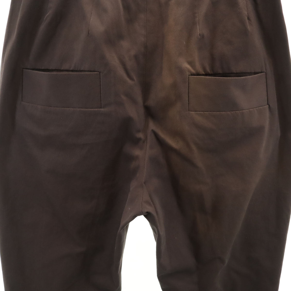 Dulcamara ドゥルカマラ 日本製 タック テーパードパンツ 1 ブラウン メンズ