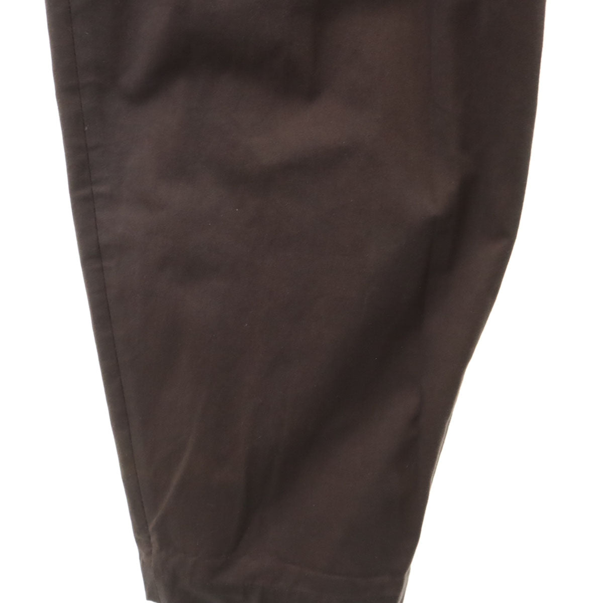 Dulcamara ドゥルカマラ 日本製 タック テーパードパンツ 1 ブラウン メンズ