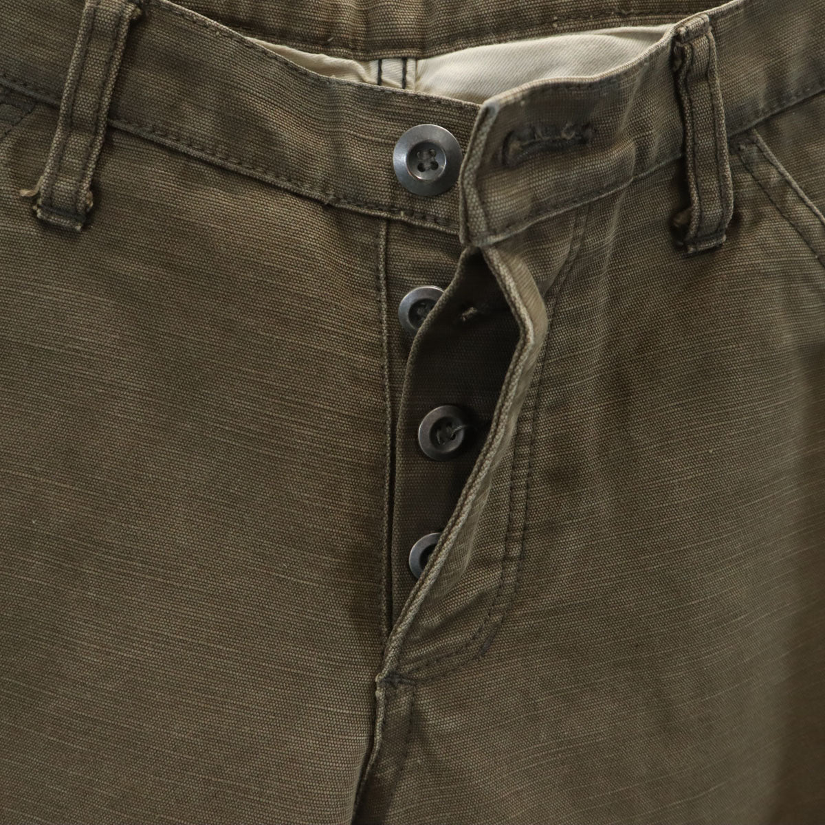 ATTACHMENT アタッチメント 日本製 リネンブレンド ロングパンツ 2 ブラウン メンズ