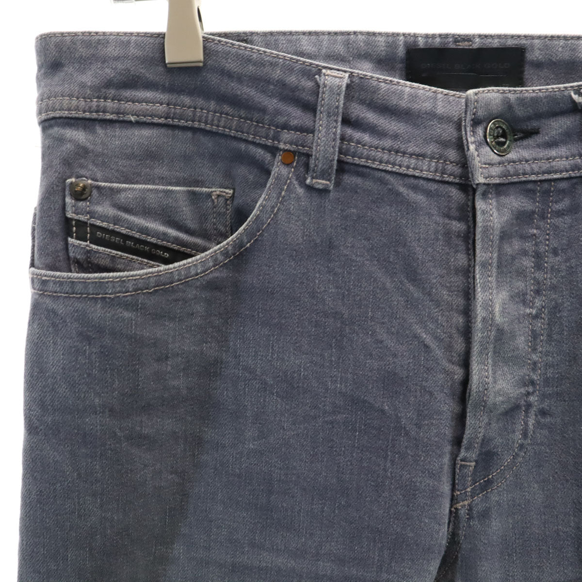 DIESEL BLACK GOLD ディーゼルブラックゴールド イタリア製 デニムパンツ W29 グレー EXCESS-NT ジーンズ メンズ