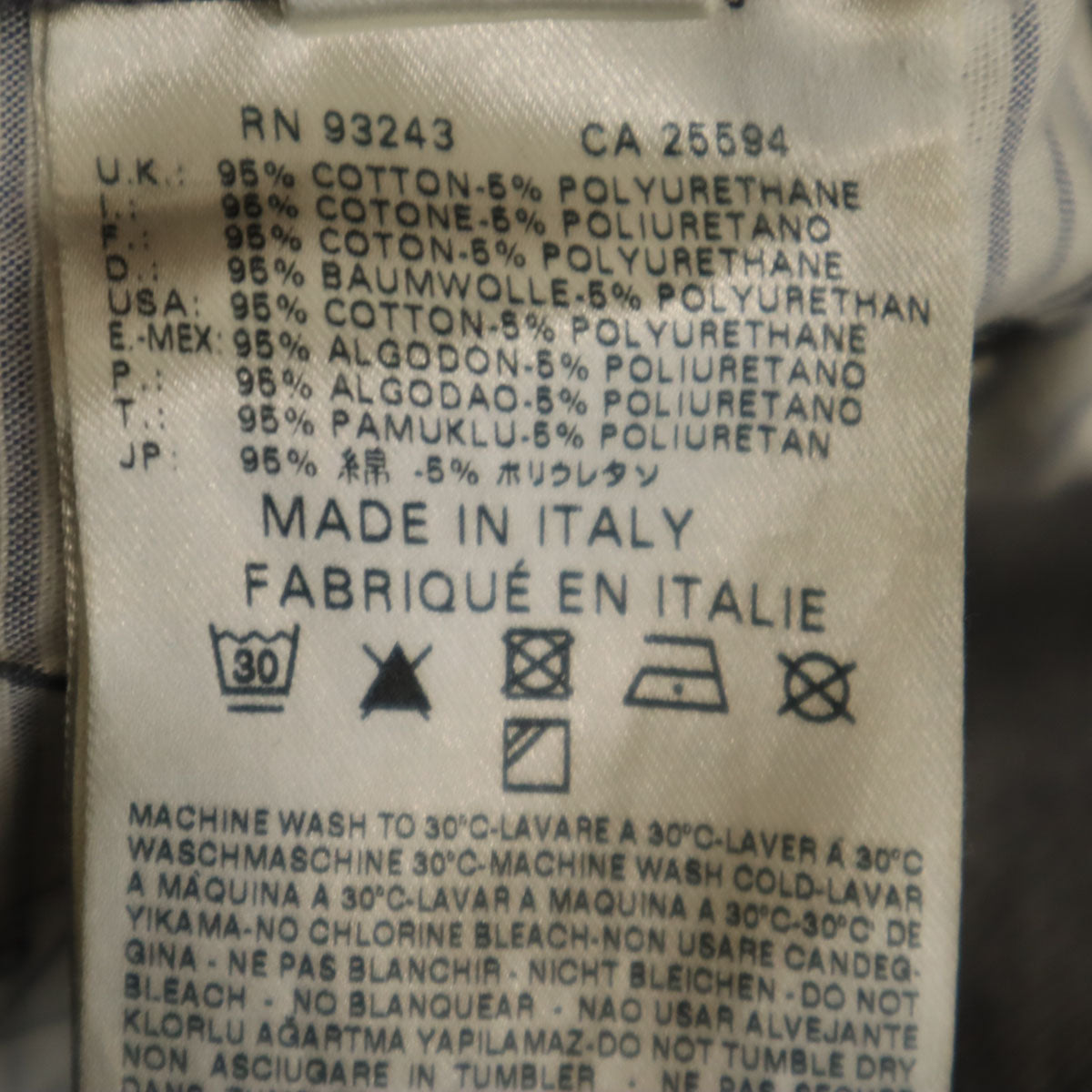 DIESEL BLACK GOLD ディーゼルブラックゴールド イタリア製 デニムパンツ W29 グレー EXCESS-NT ジーンズ メンズ