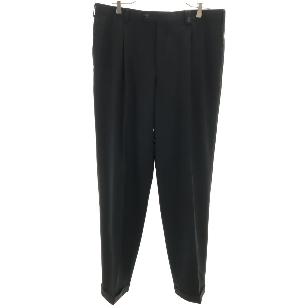 LANVIN LA COLLECTION ランバンコレクション 日本製 スラックスパンツ 94 ブラック メンズ