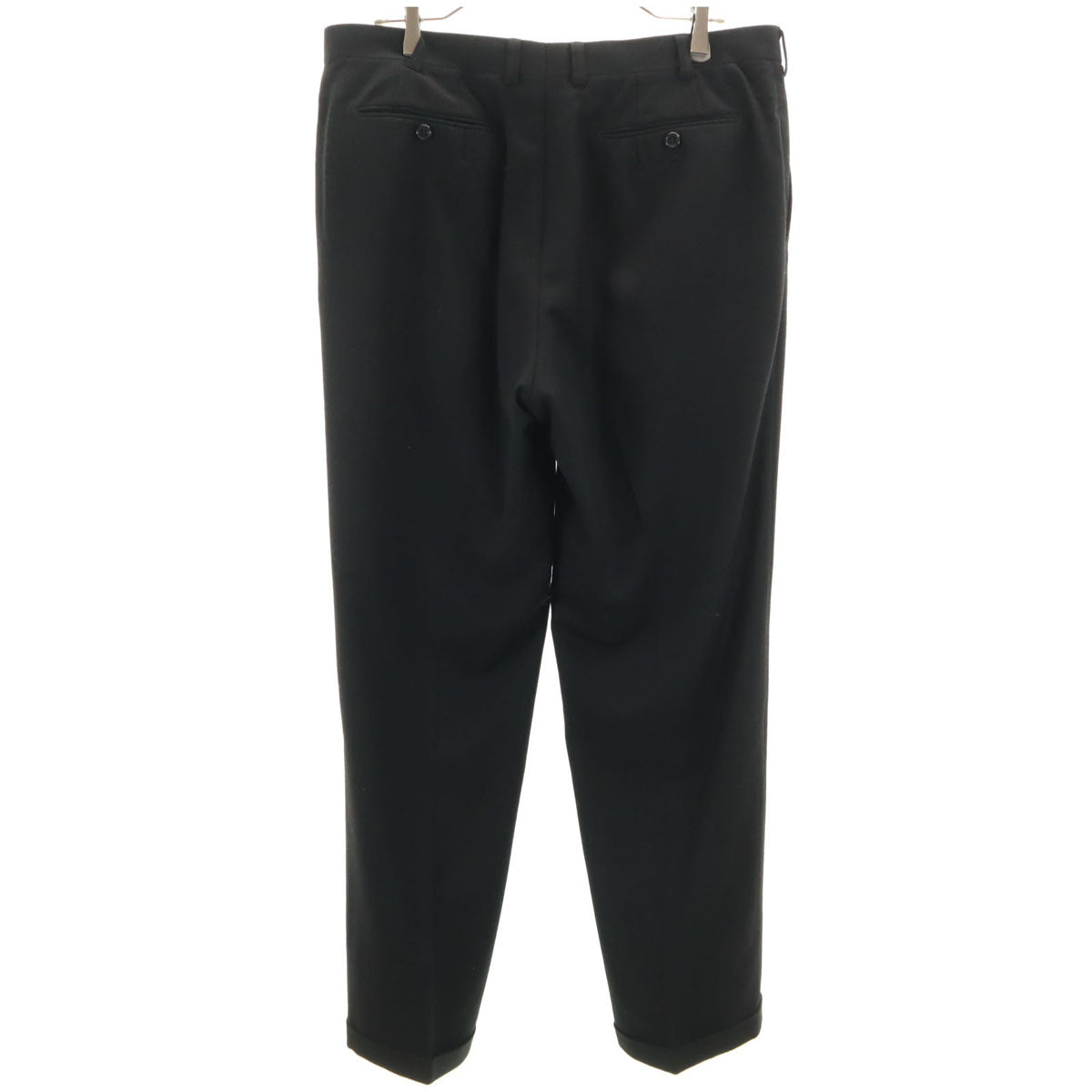 LANVIN LA COLLECTION ランバンコレクション 日本製 スラックスパンツ 94 ブラック メンズ