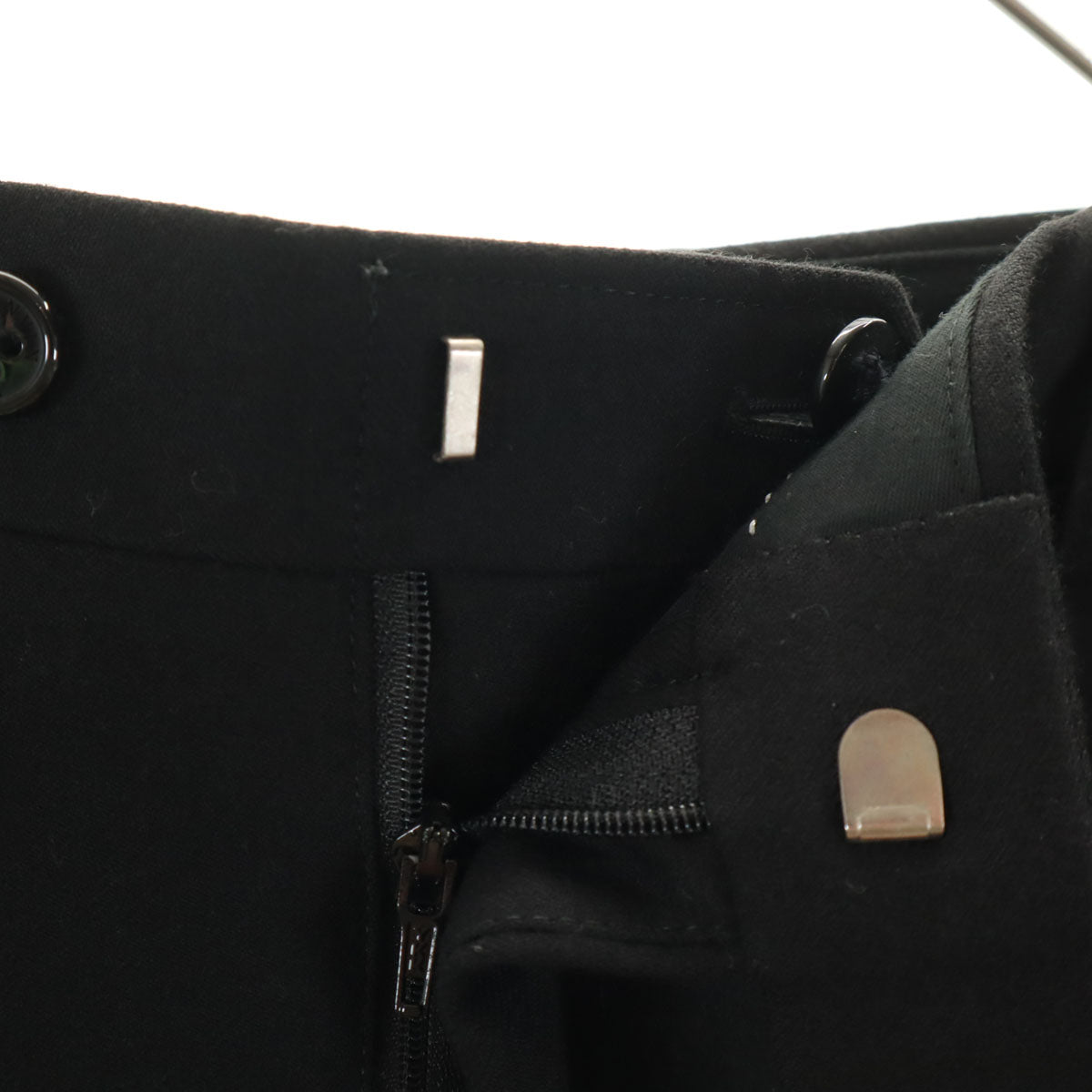 LANVIN LA COLLECTION ランバンコレクション 日本製 スラックスパンツ 94 ブラック メンズ