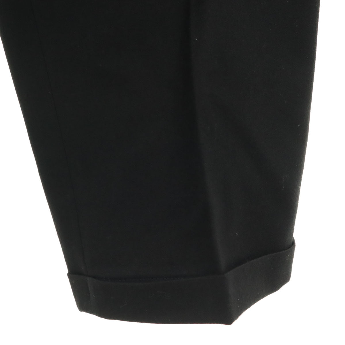 LANVIN LA COLLECTION ランバンコレクション 日本製 スラックスパンツ 94 ブラック メンズ