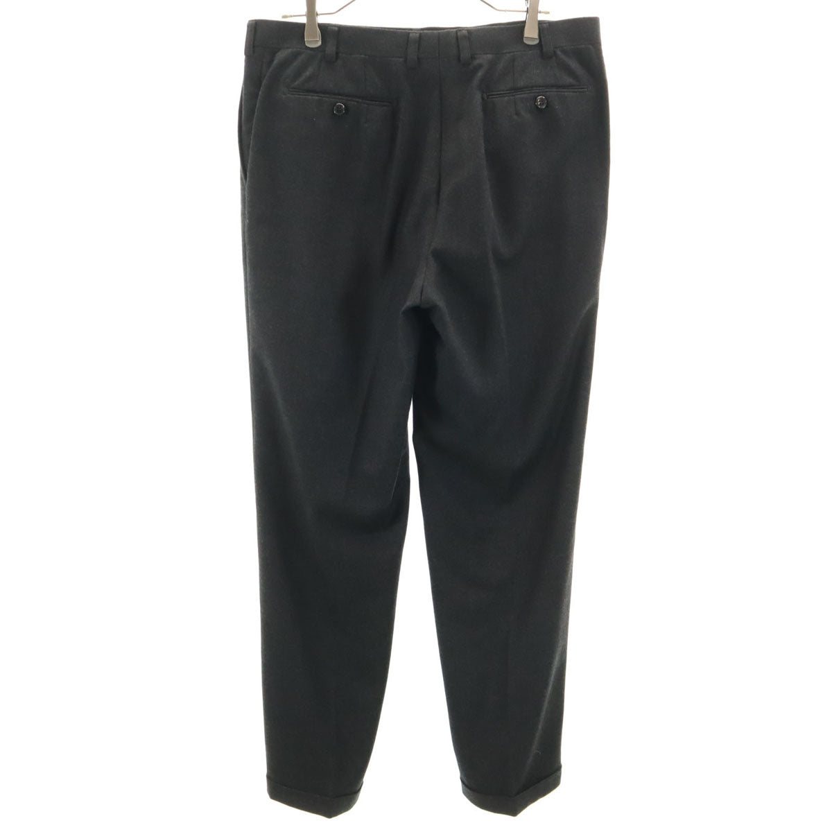 LANVIN LA COLLECTION ランバンコレクション 日本製 スラックスパンツ 94 チャコールグレー メンズ