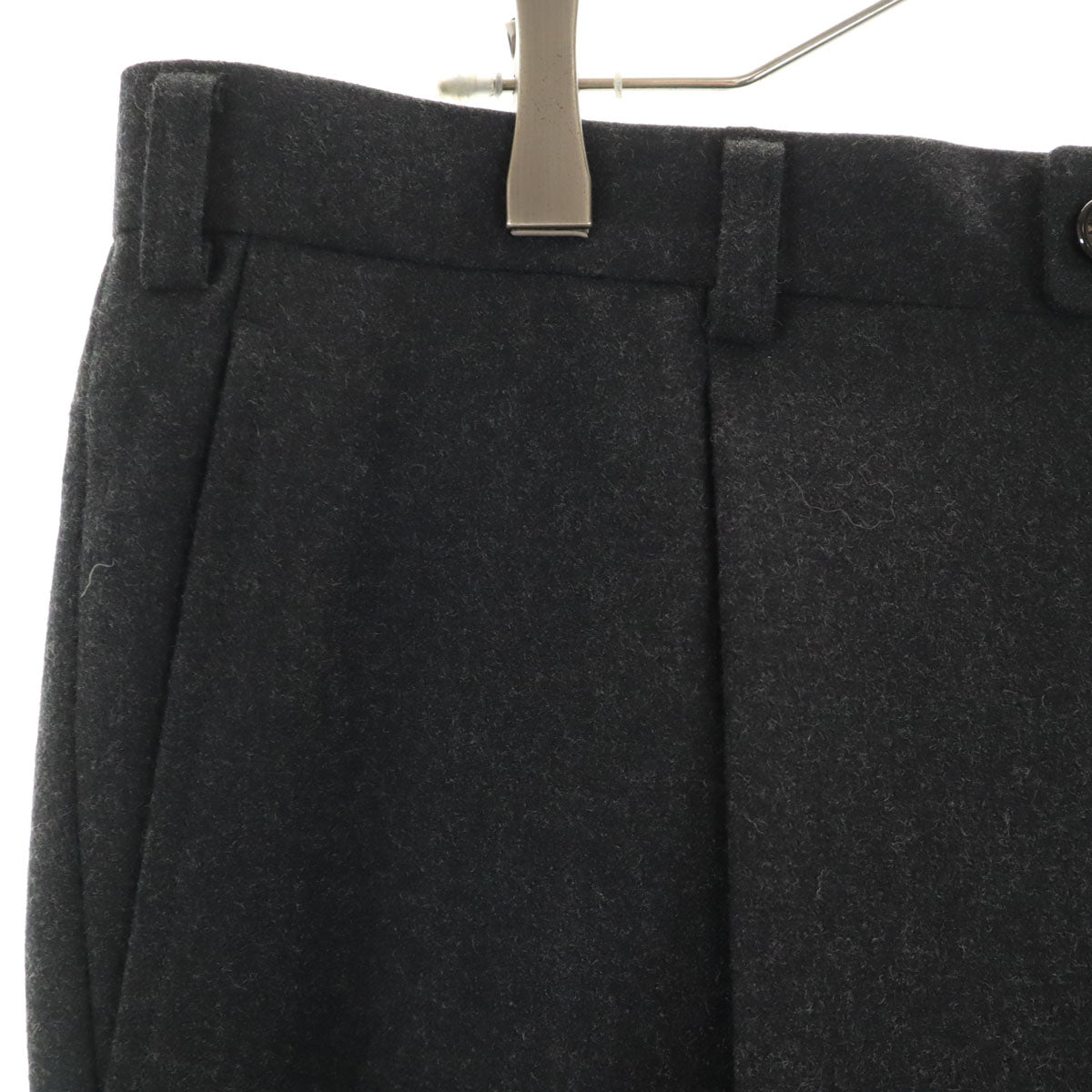 LANVIN LA COLLECTION ランバンコレクション 日本製 スラックスパンツ 94 チャコールグレー メンズ