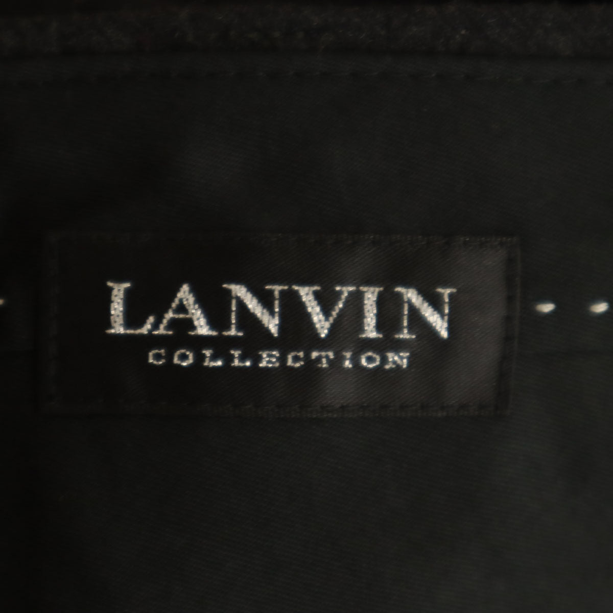 LANVIN LA COLLECTION ランバンコレクション 日本製 スラックスパンツ 94 チャコールグレー メンズ