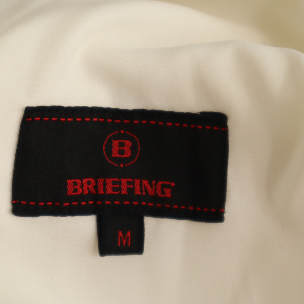 BRIEFING ブリーフィング ゴルフ ロングパンツ M オフホワイト メンズ