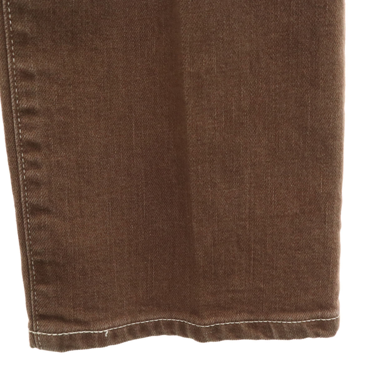 R.H. ViNTAGE アールエイチヴィンテージ 日本製 デニムパンツ XS ブラウン ジーンズ ロンハーマン レディース