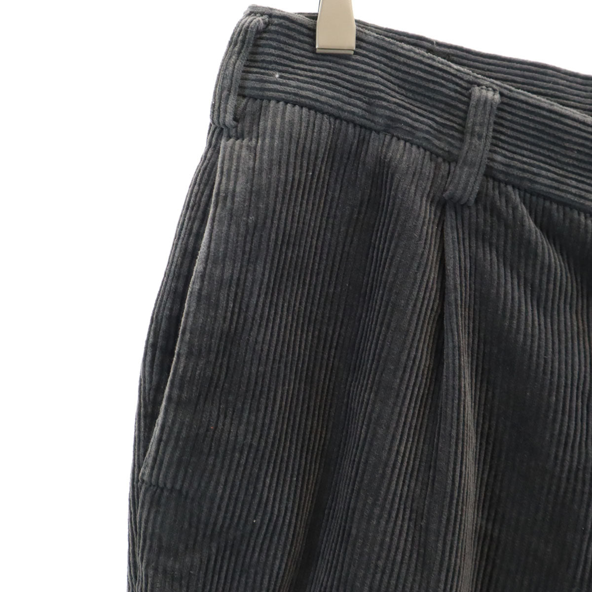 order オーダー コーデュロイパンツ M チャコールグレー メンズ