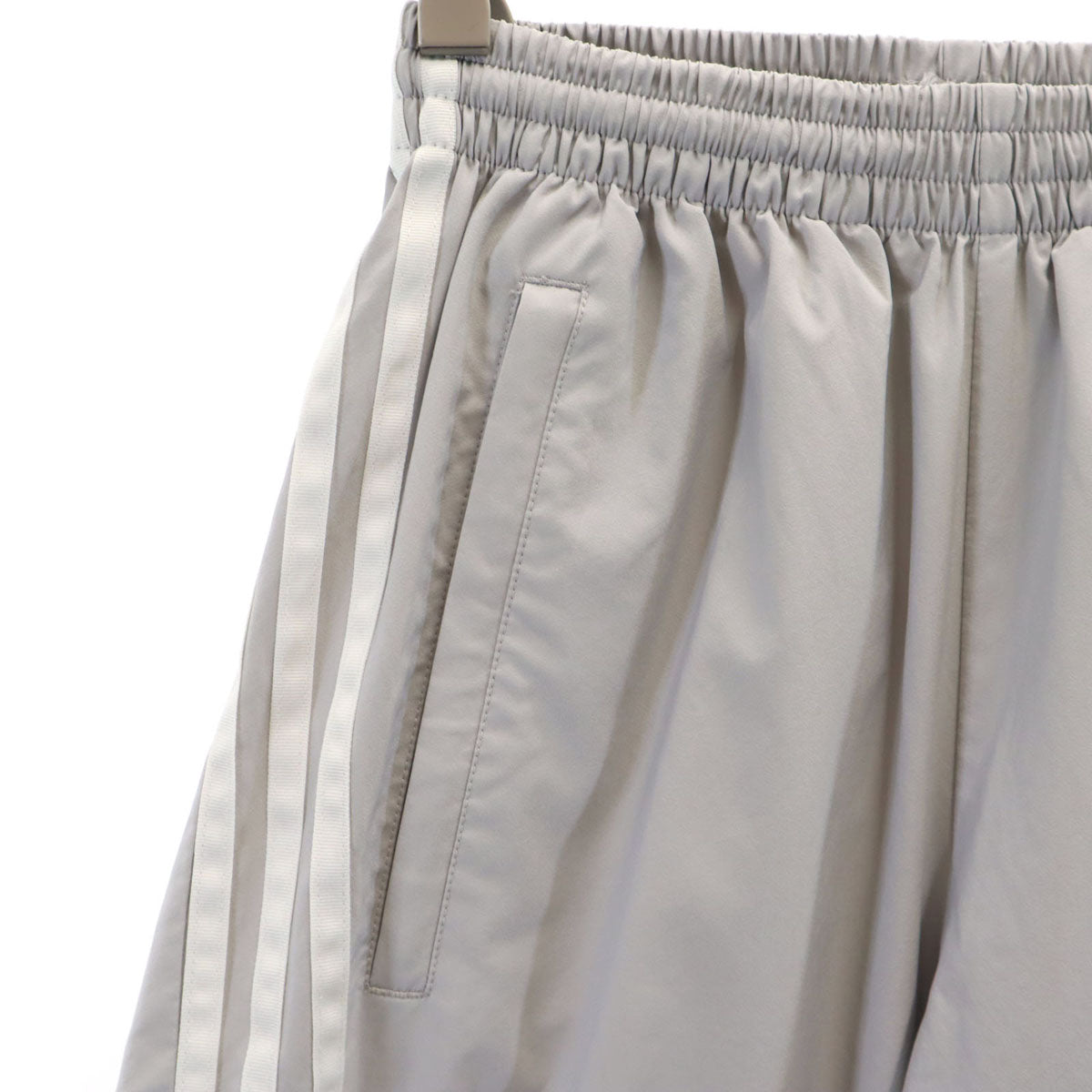 adidas アディダス 2WAY オーバーサイズ パンツ XS グレー レディース